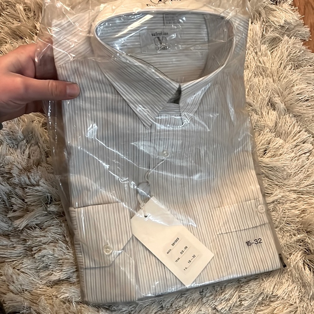 Vintage rare Valentino Uomo Button Down cotton